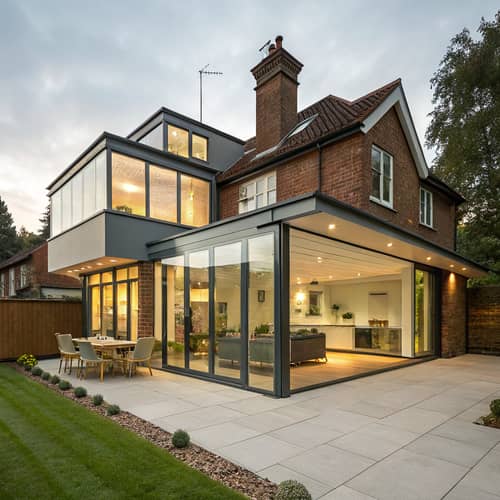 Stylish Glass Extension for Your Home Stylish Glass Extension for Your Home