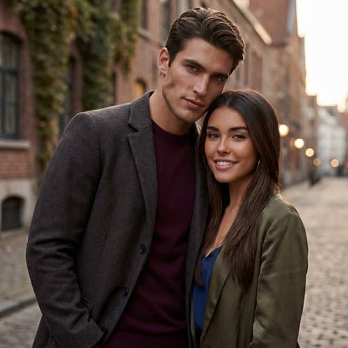 Captivating Portrait of Model and Madison Beer