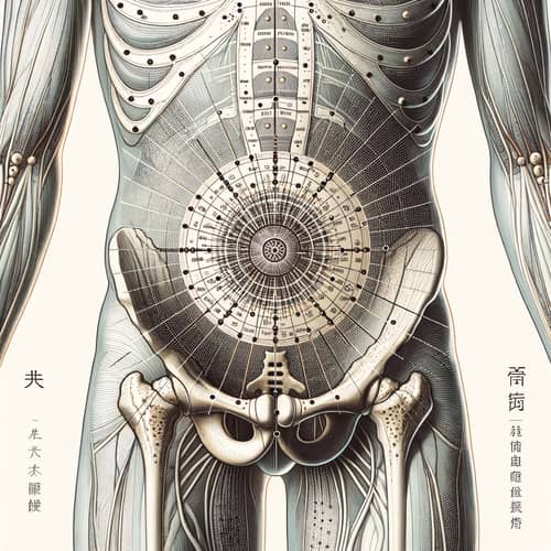 Shenque Acupuncture Point Illustration | Traditional Chinese Medicine