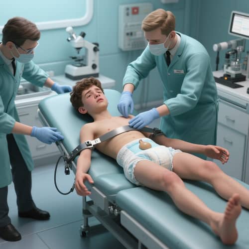 Uncomfortable Laboratory Experience for Teenagers