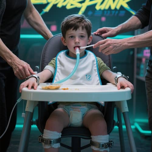 Cyberpunk Forced Feeding: A Disturbing Reality