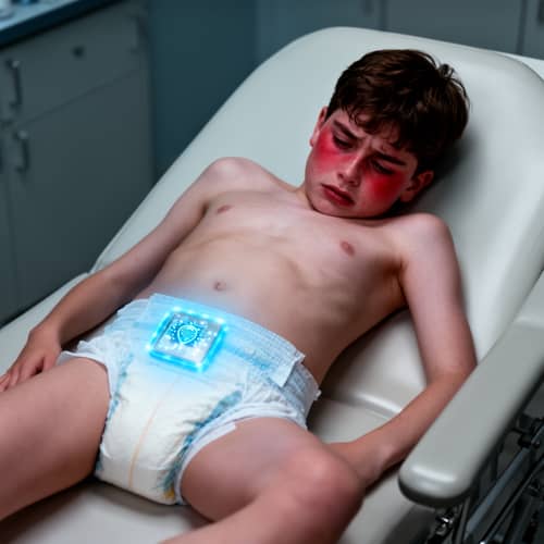 Teen's Embarrassment with AI-Powered Diaper