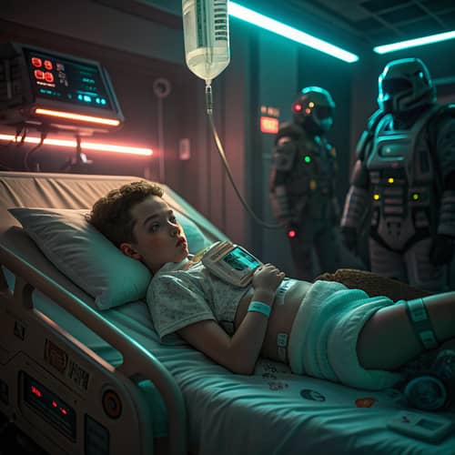 Cyberpunk Hospital Life: Diaper Dependency Explained