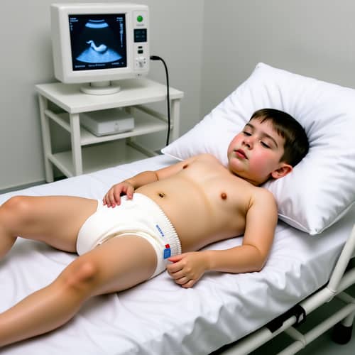 Lab Test on 13-Year-Old Boy with Diaper