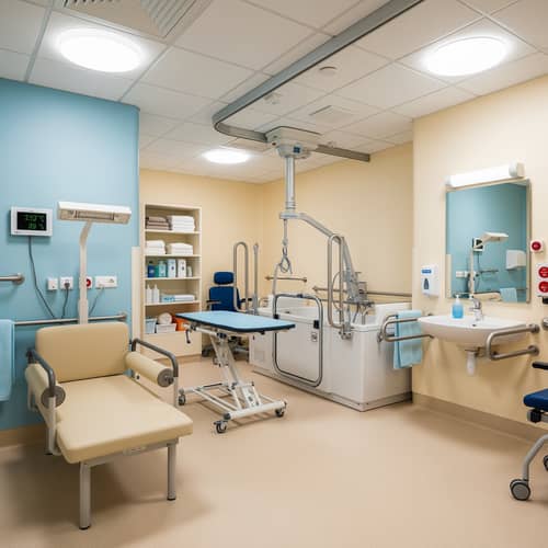 Inclusive Modern Care Bathroom for Everyone