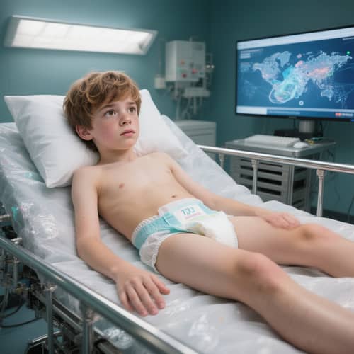 Ultrasound Testing for 13-Year-Old Boy Ultrasound Testing for 13-Year-Old Boy