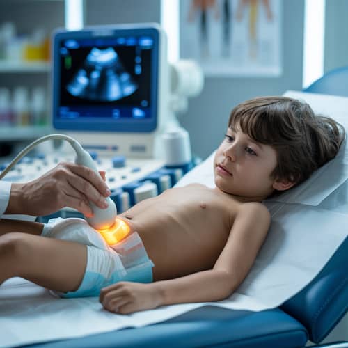 Medical Tests on a 13-Year-Old Boy