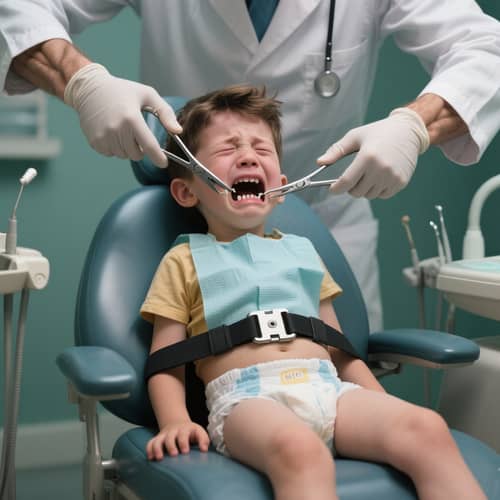 Unique Dentist Experience: Four-Armed Tooth Extraction