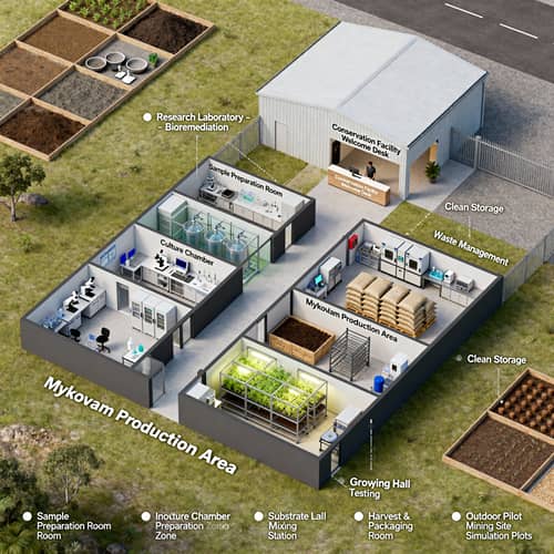 Conservation Facility Floor Plan for Bioremediation Conservation Facility Floor Plan for Bioremediation