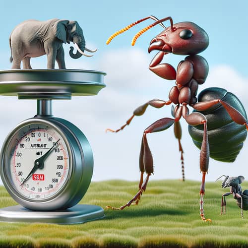 Gigantic Ant Heavier Than an Elephant