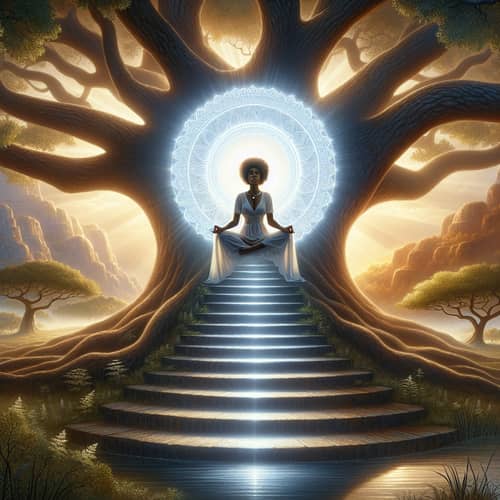 Calming Reflections: Inner Peace Steps by Wandji Nguemako