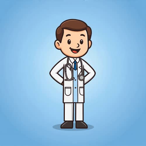 Creative Doctor Mascot for Your Brand