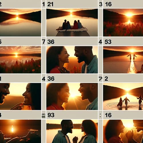 Afterglow Song Narrative Storyboard