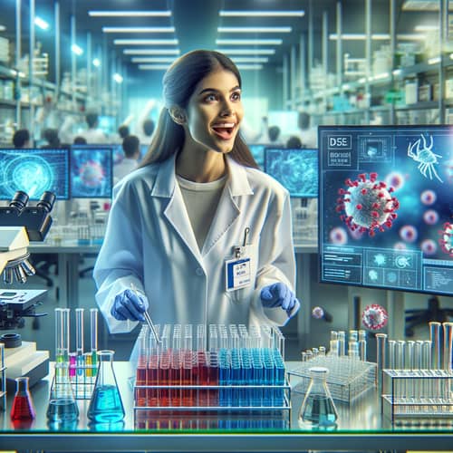 Advanced Research Lab | Excited PhD Student | Dengue Breakthrough