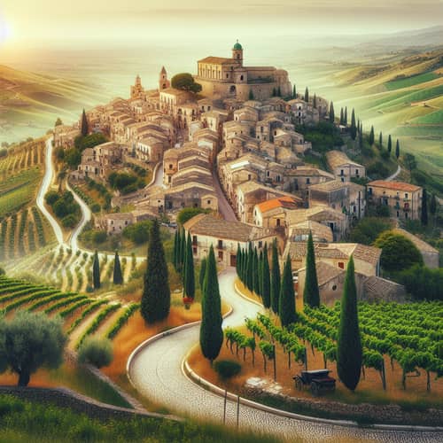 Discover the Enchanting Town of Caltabellotta in Sicilian Hills