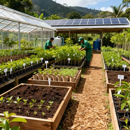 Eco-Friendly Forest Nursery in Caquetá Eco-Friendly Forest Nursery in Caquetá