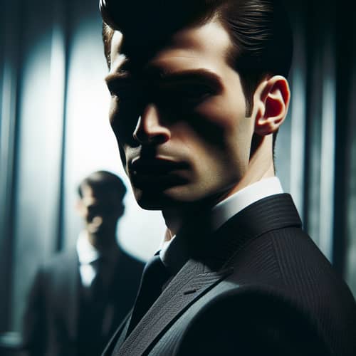 Ruthless Male Protagonist in Power Suit | Intriguing Character Study