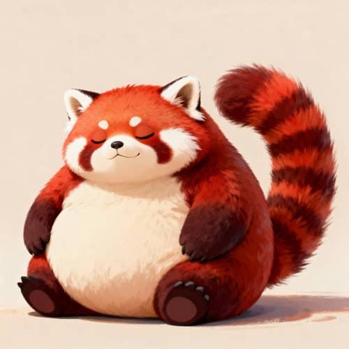 Snorlax Red Panda Fusion: A Unique Creature Snorlax Red Panda Fusion: A Unique Creature