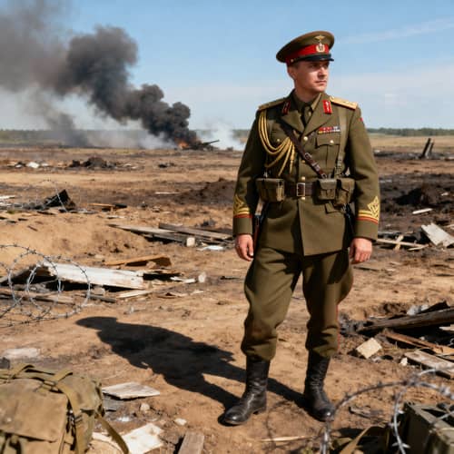 Army Dress Photo on Battle Ground Army Dress Photo on Battle Ground