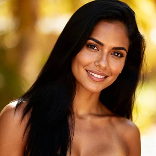 Captivating Hispanic Woman with Enchanting Eyes Captivating Hispanic Woman with Enchanting Eyes