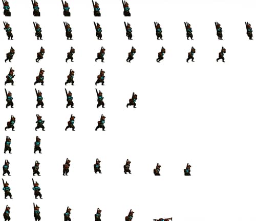 Custom Sprite Sheets with Unique Styles