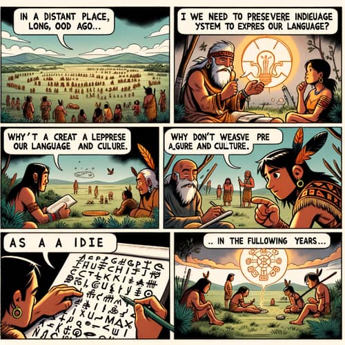 History of Language Among Indigenous People: From Oral Tradition to Written Script