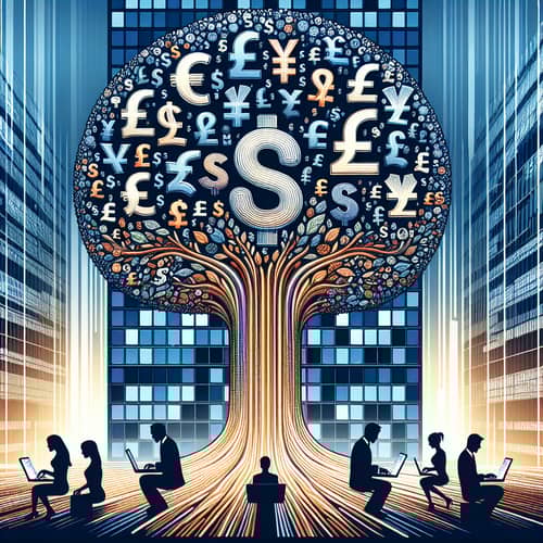 Global Accounting Business: Financial Growth Illustration