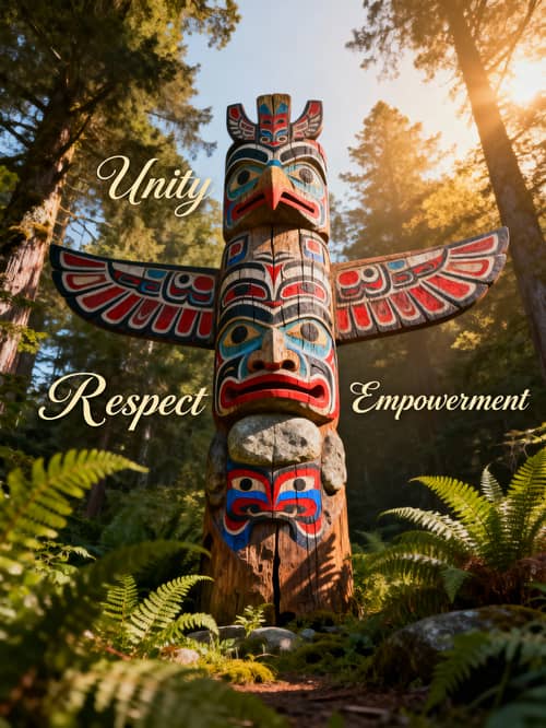 Vibrant Indigenous Cultural Poster Design Vibrant Indigenous Cultural Poster Design