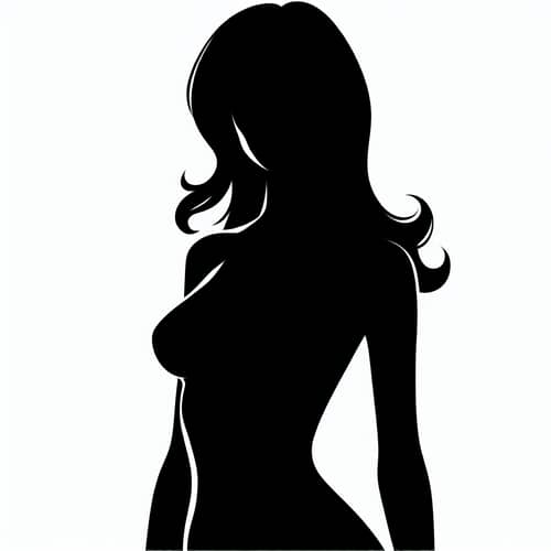 Patty Boyd Silhouette Art – 1960s Fashion Inspiration