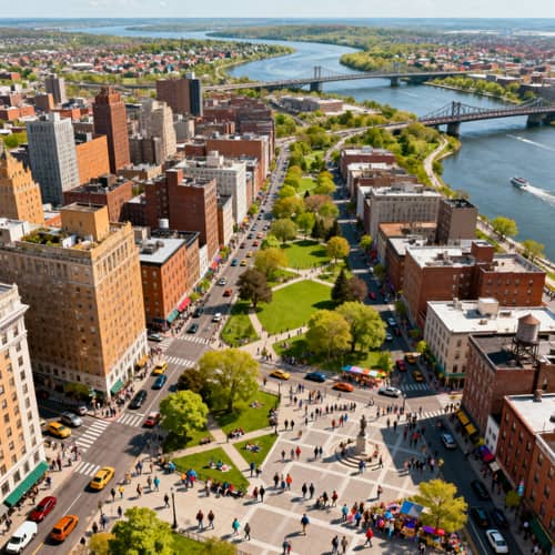 Urban Landscapes: A Bird's-Eye Perspective