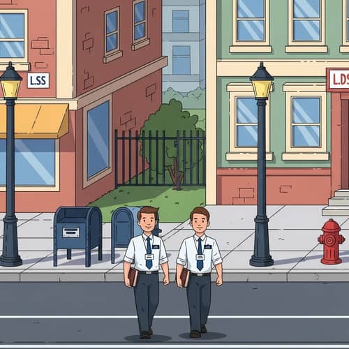 2D Game Assets for LDS Missionaries in Streets 2D Game Assets for LDS Missionaries in Streets