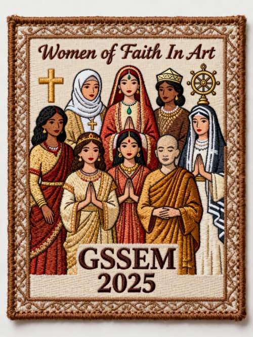 Women of Faith in Art: Framed Patch | GSSEM 2025
