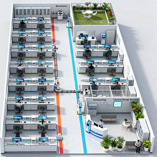 Innovative Clinical Laboratory Floor Plan Design Innovative Clinical Laboratory Floor Plan Design