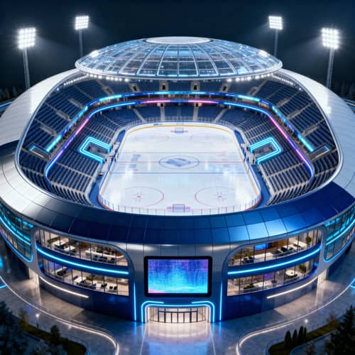 Unique Large Hockey Stadium Design Unique Large Hockey Stadium Design
