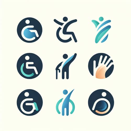 Inclusive Logo Design - Company Empowering Disabled Individuals