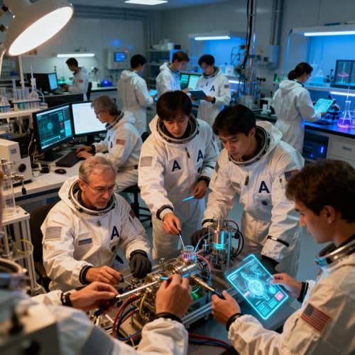 Scientists in Hazmat Suits Combat Global Challenges Scientists in Hazmat Suits Combat Global Challenges