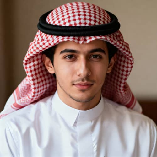 Face Swap: Thobe Worn by Saudi Man