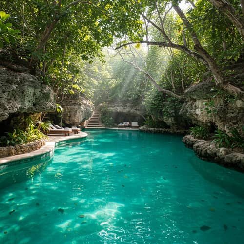 Freestyle Pool Design Inspired by Tulum