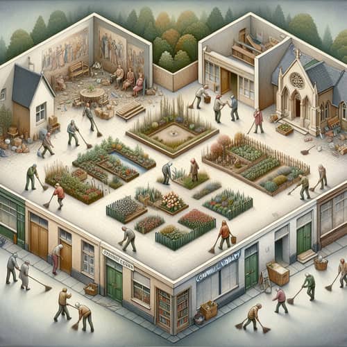 Community Cleanup Scene Reveals Missing Opportunities
