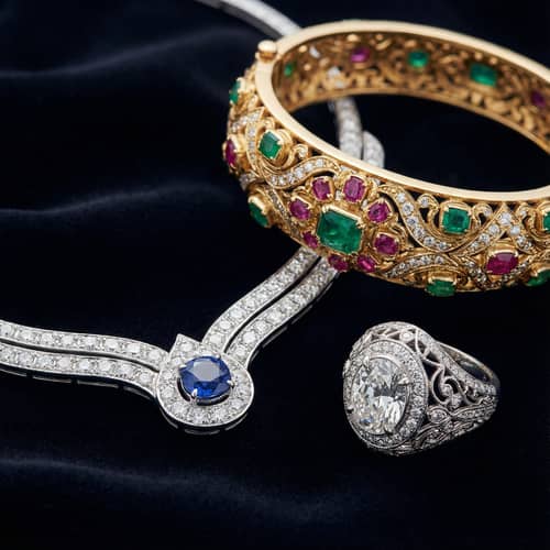 Exquisite Jewelry Designs with Precious Gemstones