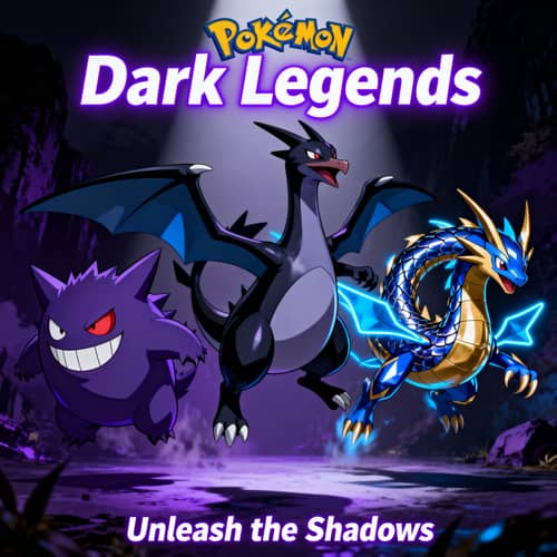 Dark Pokémon Anime Banner for YouTube