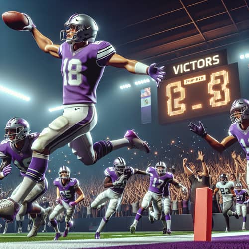 Justin Jefferson Game-Winning Touchdown | Minnesota Vikings Super Bowl Victory