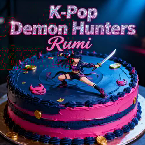 Kpop Demon Hunters Rumi Cake: A Unique Delight