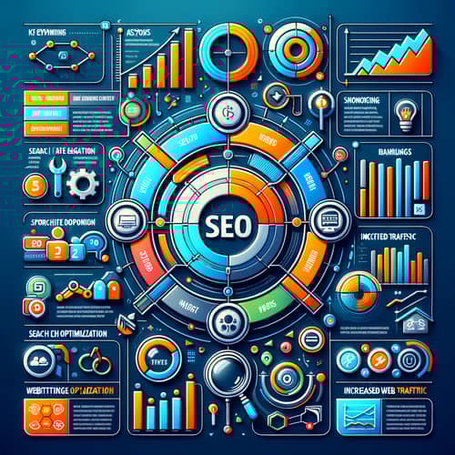Modern SEO Image: Tips, Rankings, Web Traffic, Optimization