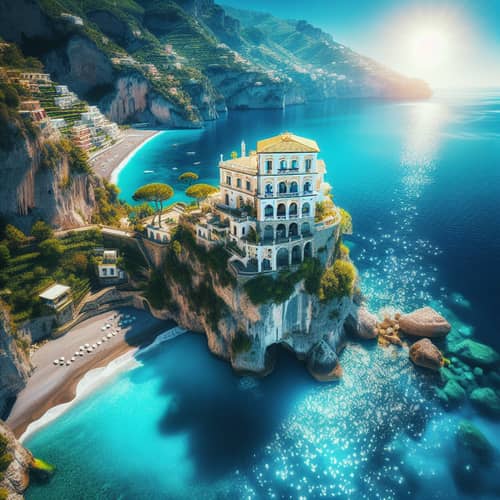 Breathtaking Italian Villa Overlooking Amalfi Coast