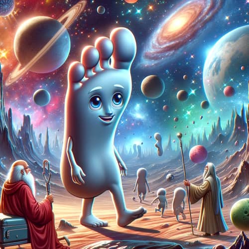 Foot Adventures: A Cheery Space Opera with Feet Characters