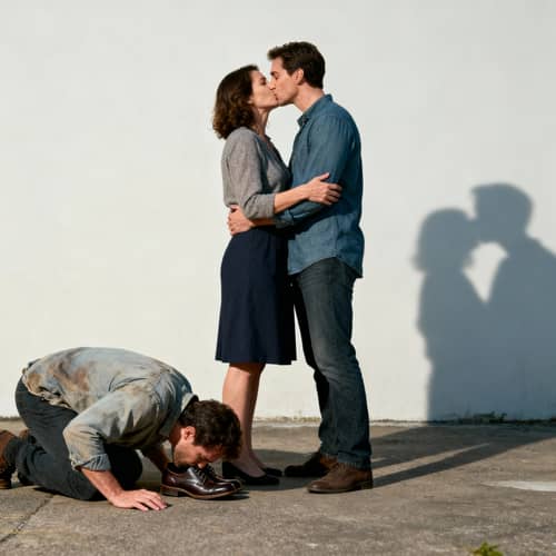 Unexpected Love Triangle: A Visual Reflection