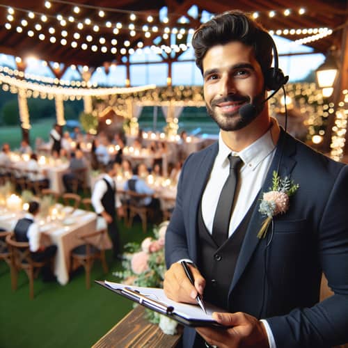 Professional Hispanic Event Coordinator at Work | Business Event Planning