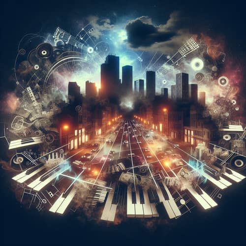 Edgy Dark Trap Music Visuals and Themes