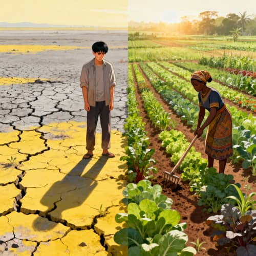 Climate Change Impact on Agriculture: A Visual Comparison Climate Change Impact on Agriculture: A Visual Comparison